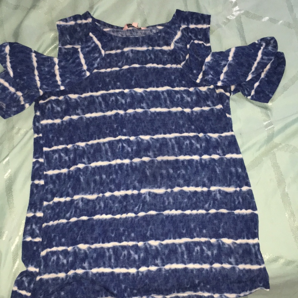A blue shirt